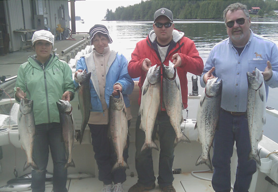 salmonfishingjune2009 Don McNeil group June 18, 2009