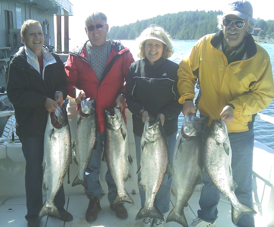 june22salmon George Thorton group June 22, 2009